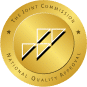 Gold Seal logo of the Joint Commission National Quality Award, symbolizing healthcare excellence